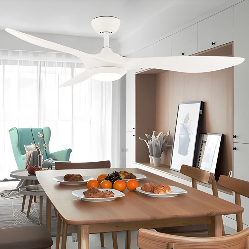 Envy 52" 3 - Blade LED Ceiling Fan with Lights and Remote 6 Fan Speeds Ceiling Fan Light for Living Room