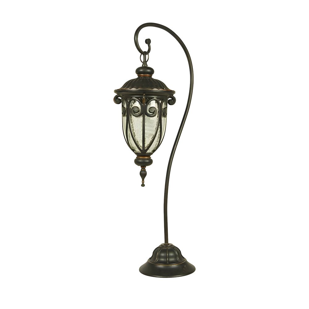 European Style Arched Floor Hanging Arm Lantern