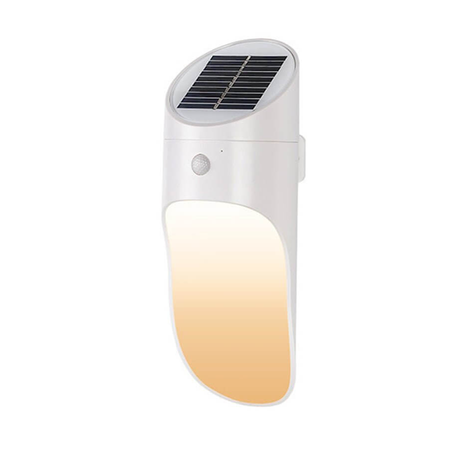 European Style Outdoor Solar LED Wall Lamp Eco - friendly Garden Lighting