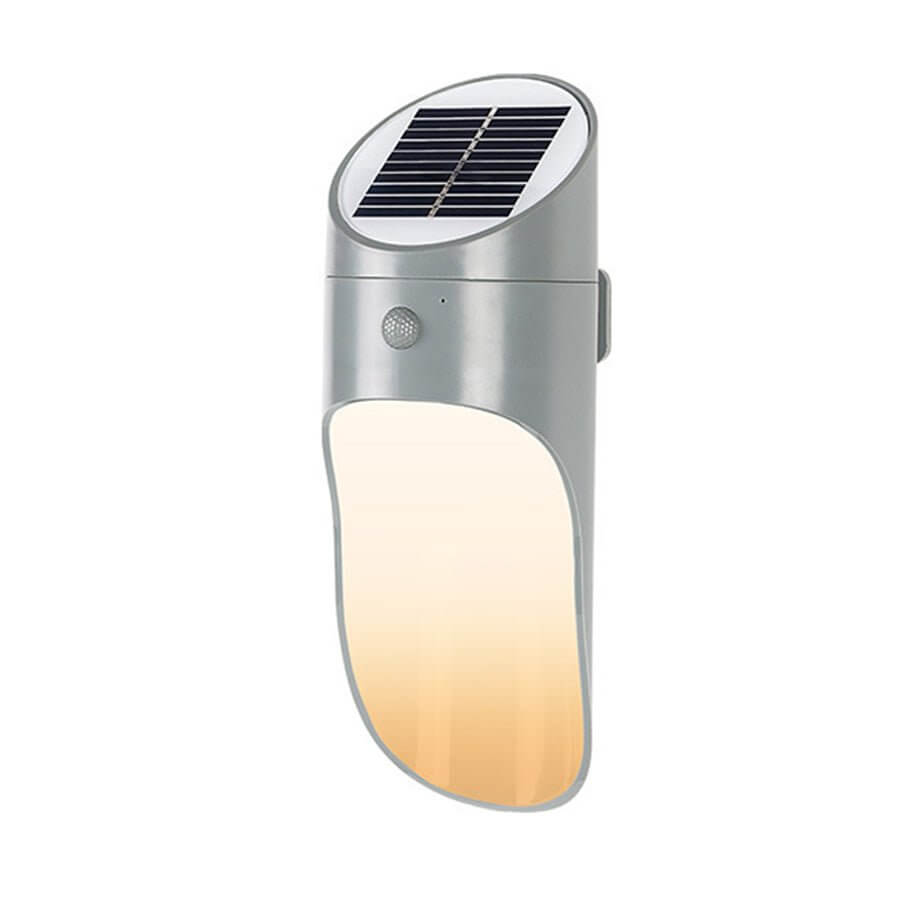 European Style Outdoor Solar LED Wall Lamp Eco - friendly Garden Lighting