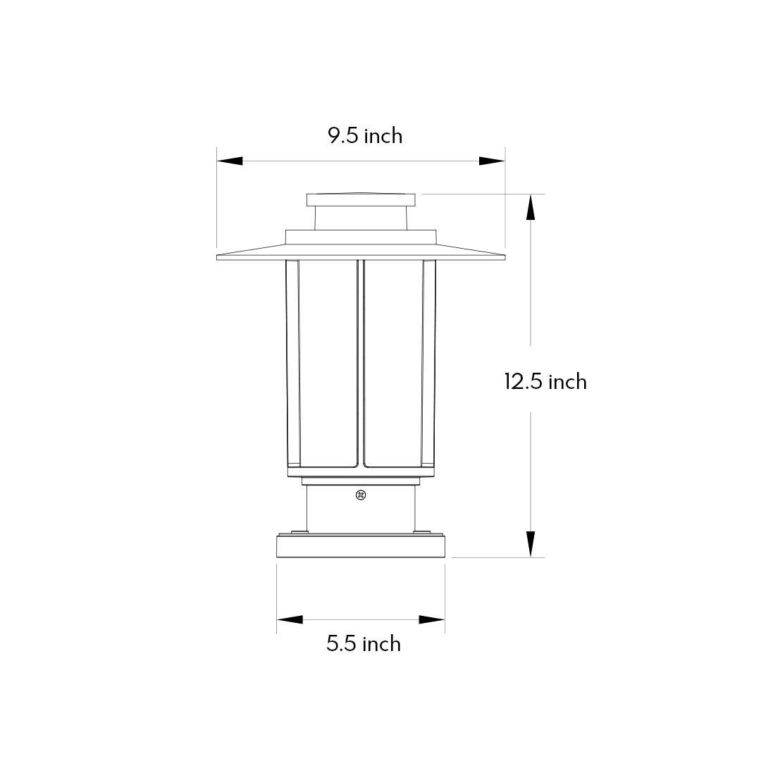 Tall traditional-style outdoor lights illuminating walkway with warm glow