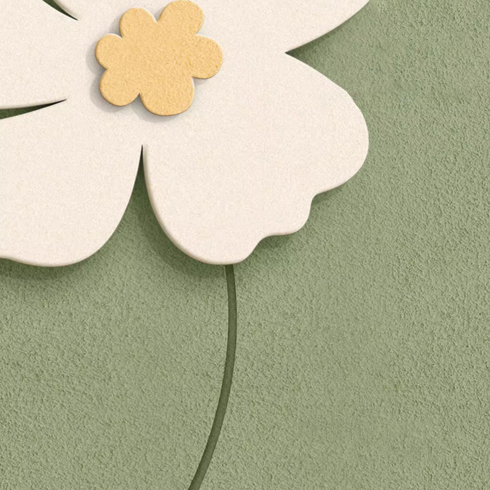 Flowers Three - Dimensional Sandstone Painting USB Remote Decorative Painting