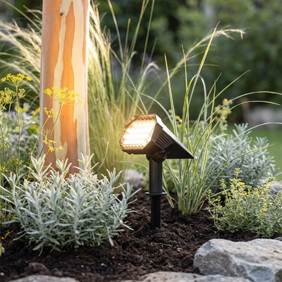 2 PCS Garden Stake Solar Lights Adjustable Landscape Ground Light