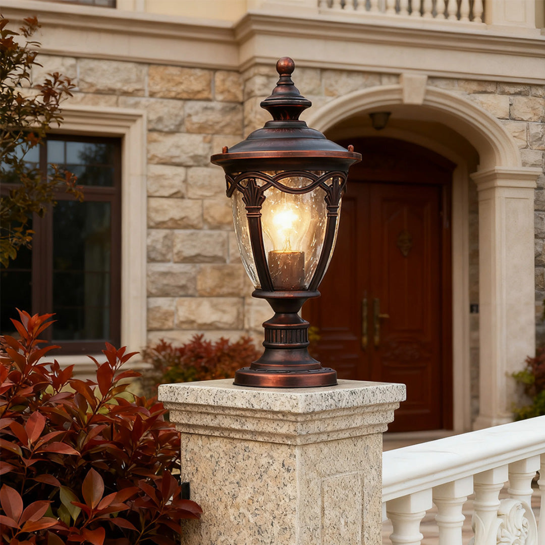 Gate Pillar Light for Driveway Entrance & Security – Dazuma