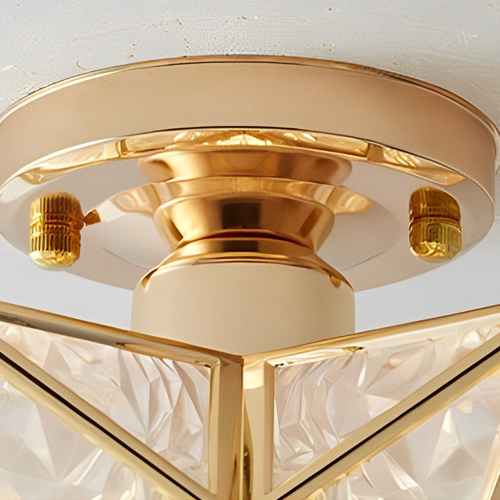 Glass Moravian Star Pendant Light Modern LED Ceiling Light – Dazuma