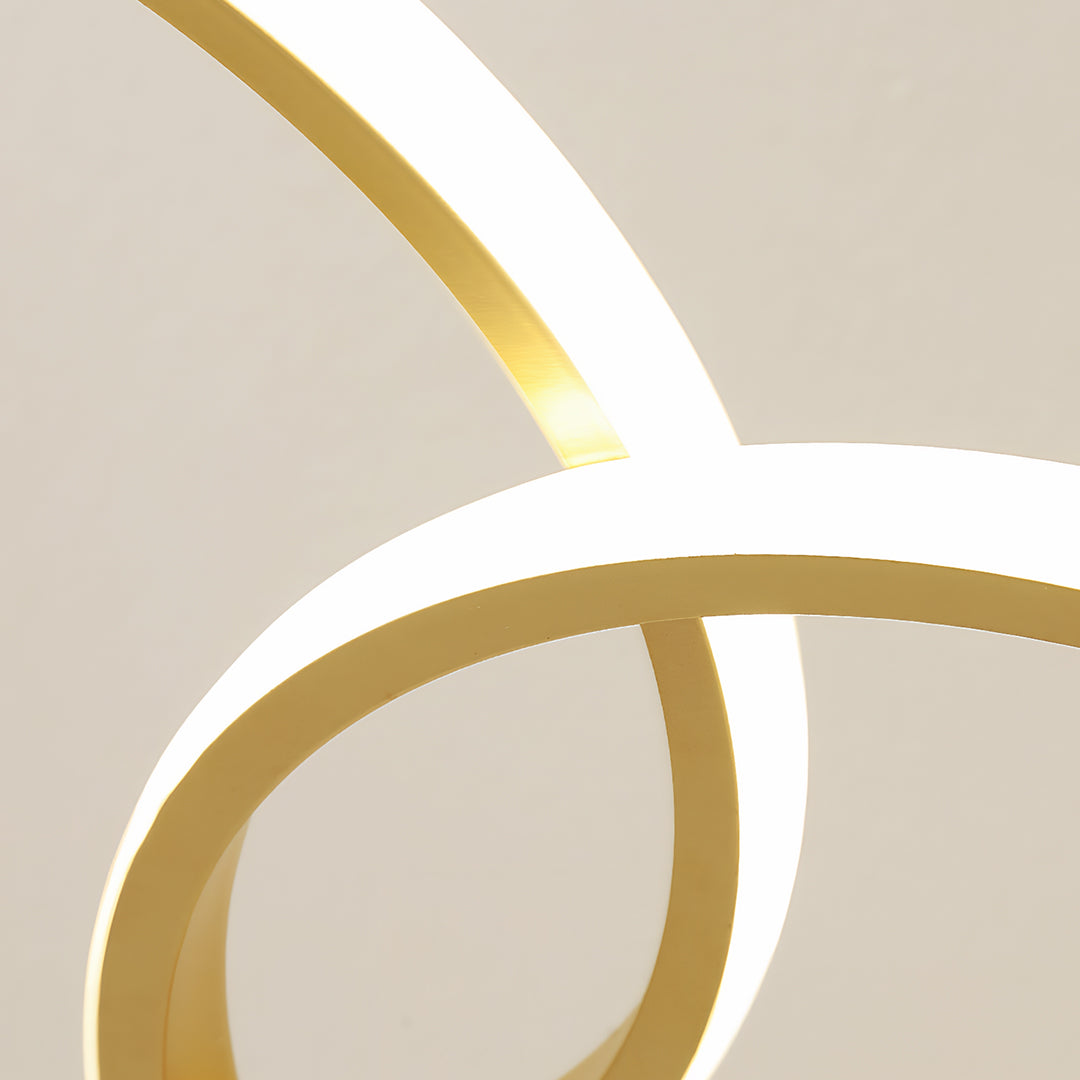 Nordic style gold chandelier lamp featuring an aluminum body and adjustable ceiling design, delivering elegant lighting and a modern decorative touch for dining rooms, living spaces, and bedrooms.