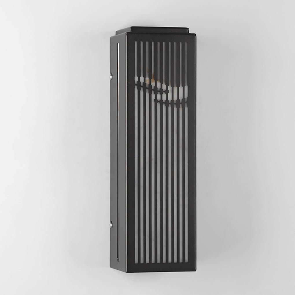 Transform your outdoor space with grille wall light gate unique strip design outdoor wall lamp, combining style, functionality, and LED brightness.