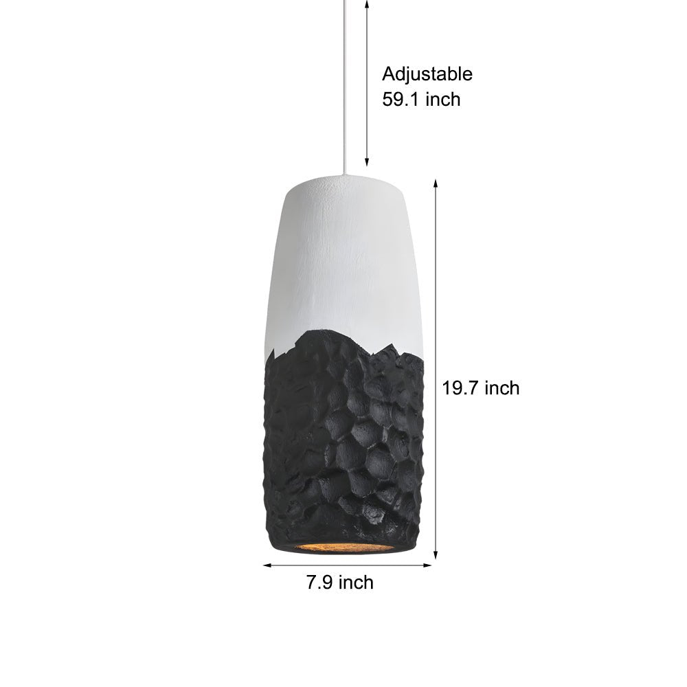 Handmade Sculpture HDPE Creative Wabi - Sabi Japanese Style Pendant Lights