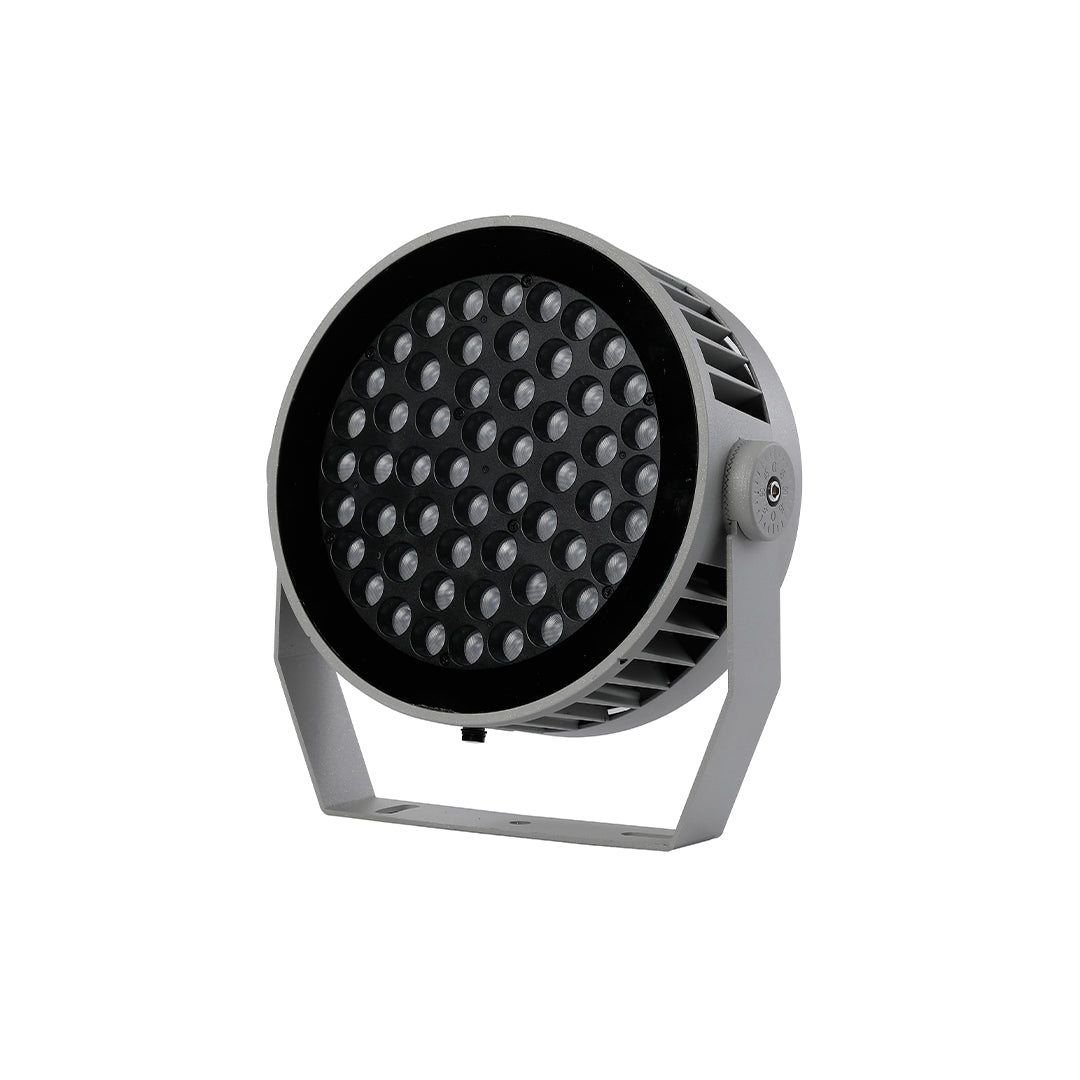 Heavy-duty outdoor LED garden spotlight designed for landscape and architectural illumination projects