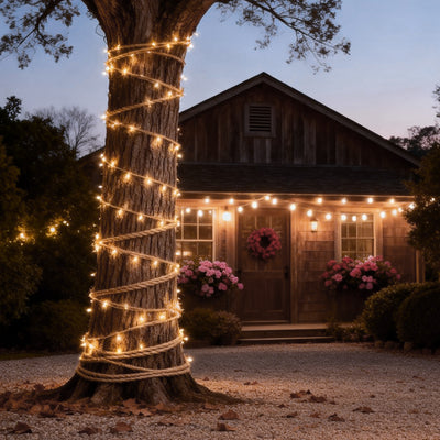 Hemp Rope Light Retro Decorative LED String Lights