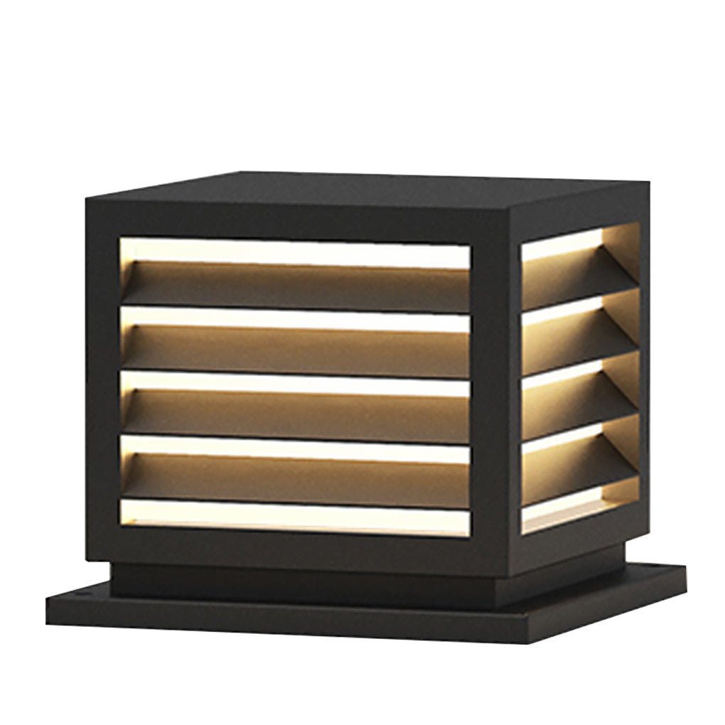 Illuminate patios and walkways with home pillar light outdoor waterproof LED decorative light, modern and efficient.