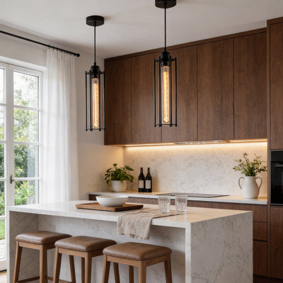 Industrial Style Pendant Light Fixtures Iron Ceiling Light