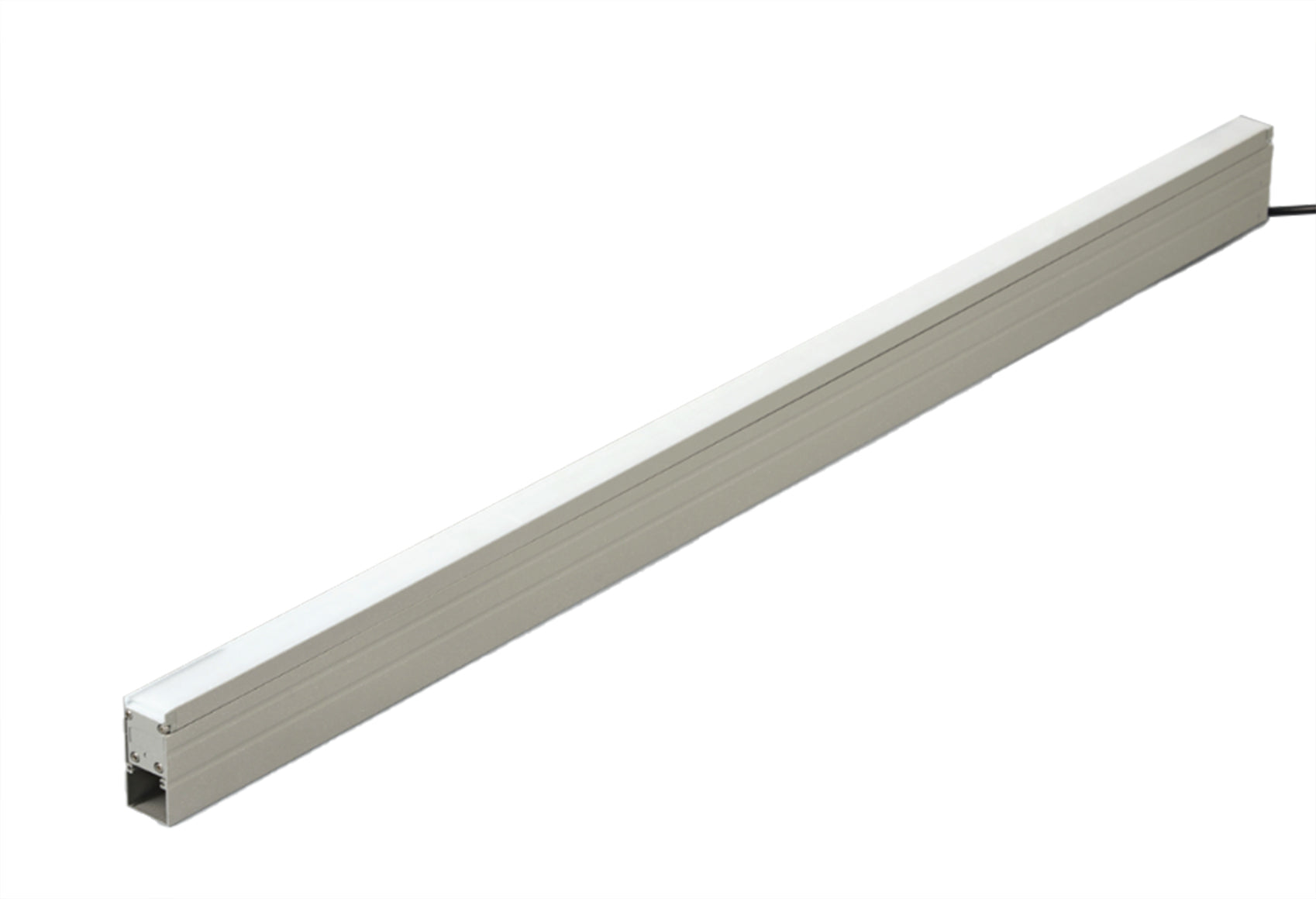 Inground linear lighting with a sleek design, installed in a modern outdoor setting.