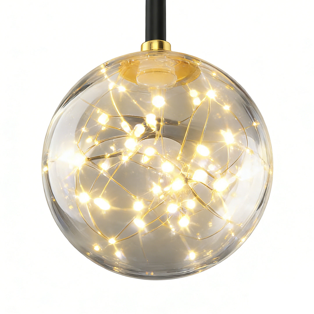 Invisible blade fan light with a close-up view showcasing its sleek and modern design.