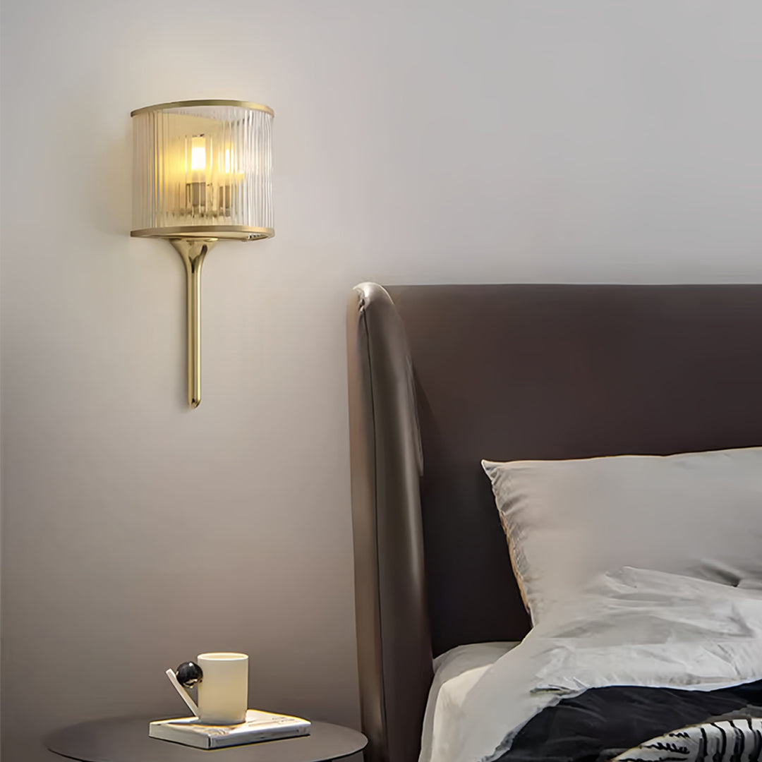 Elegant crystal light pendants suspended over kitchen island creating dramatic ambient lighting with sparkling crystal accents