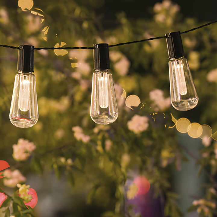 Vintage Solar Camping String Lights Camping Decorative