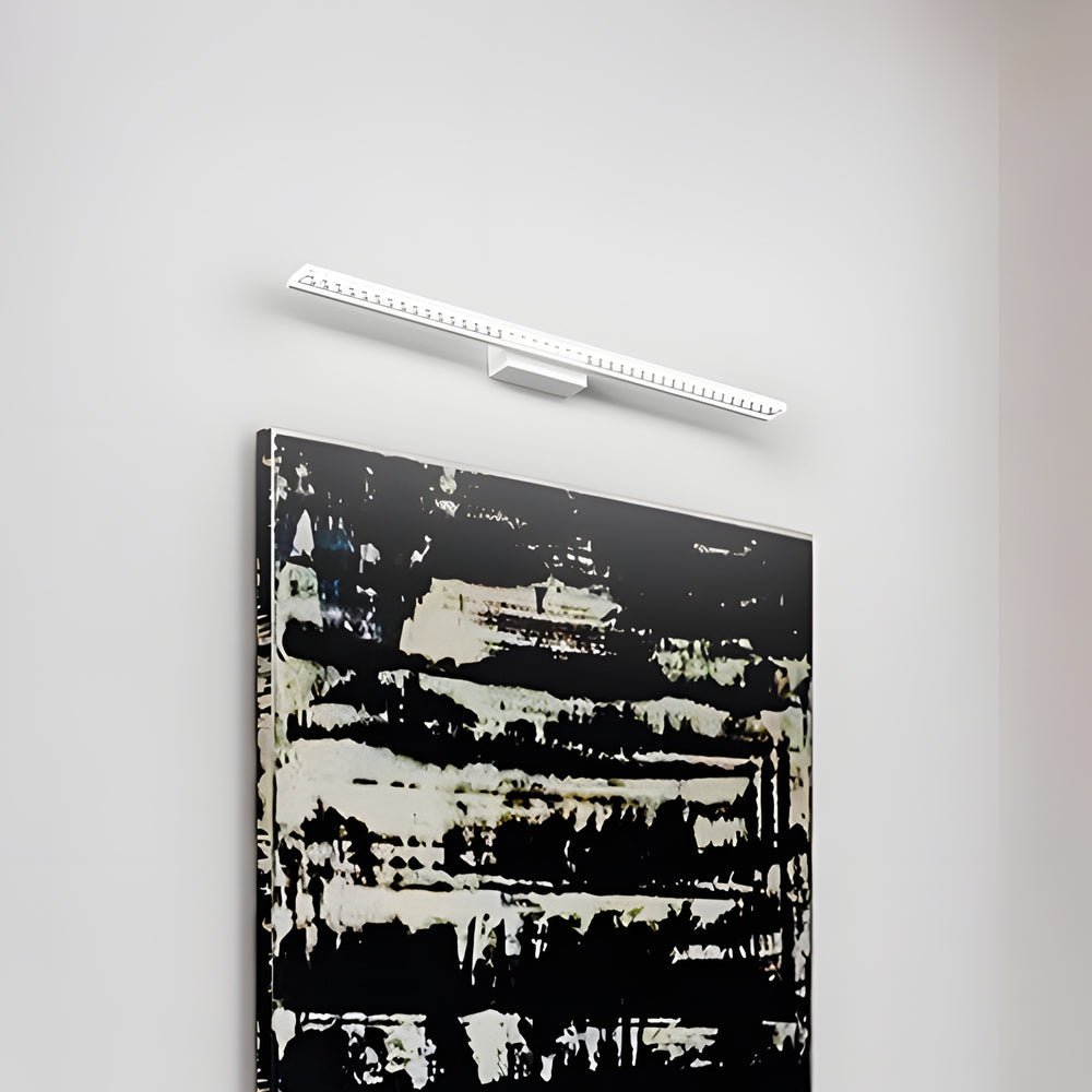 LED Bathroom Vanity Lights with Geometric Acrylic Shade and 3 - Step Dimming