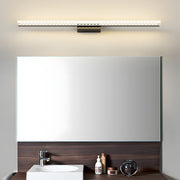 LED Bathroom Vanity Lights with Geometric Acrylic Shade and 3 - Step Dimming