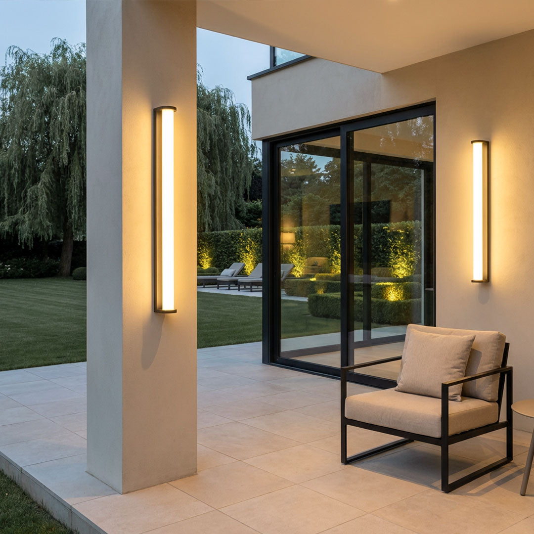 Contemporary long wall sconce lighting