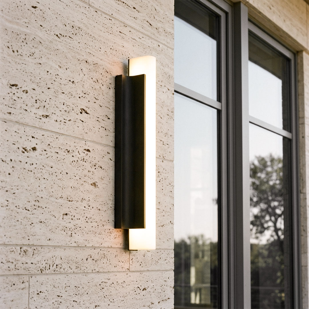 Waterproof modern outdoor wall lights