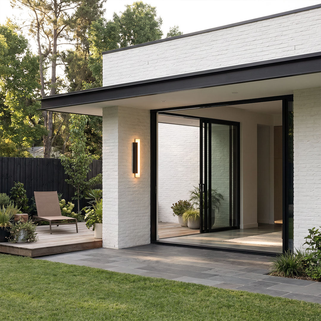 Waterproof modern outdoor wall lights