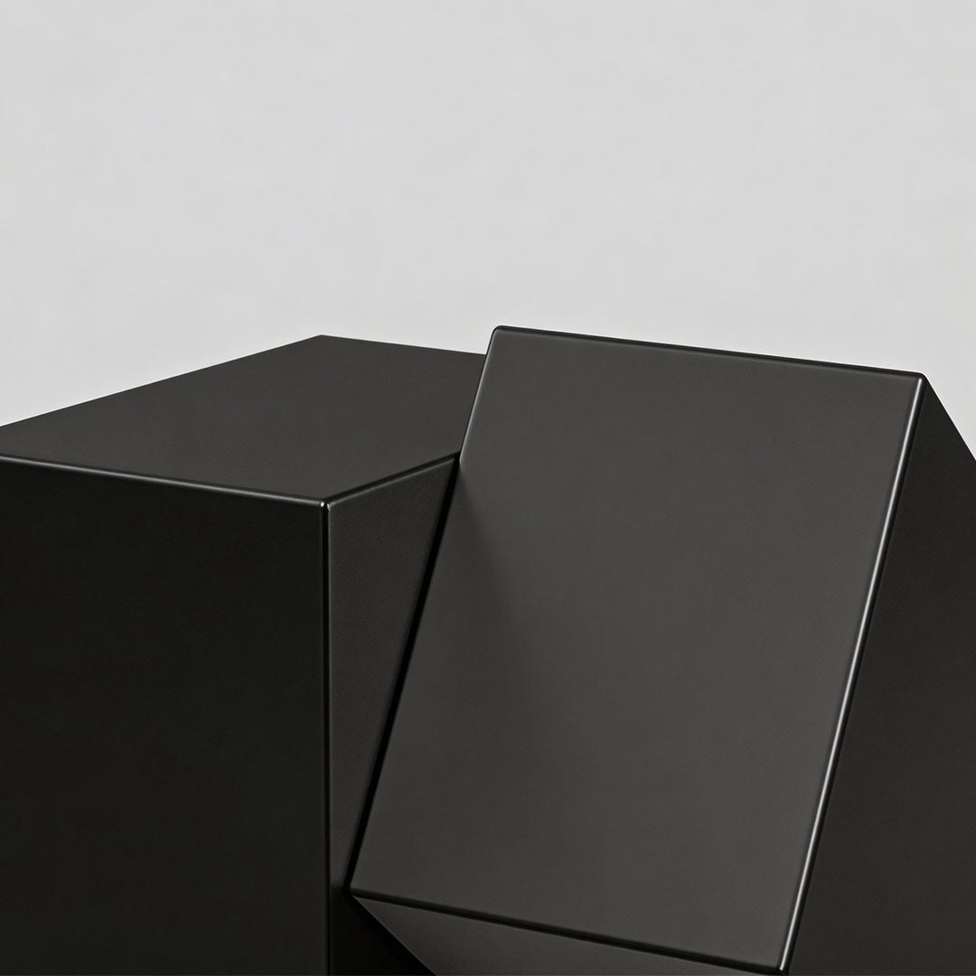 Close-up of LED outdoor lighting wall mount showcasing its geometric shape and warm light.