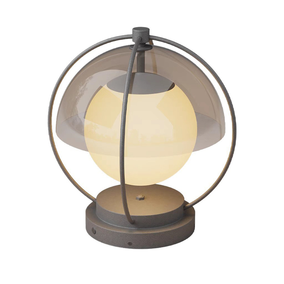 Side view led pillar lights outdoor product image with minimal frame and soft warm illumination