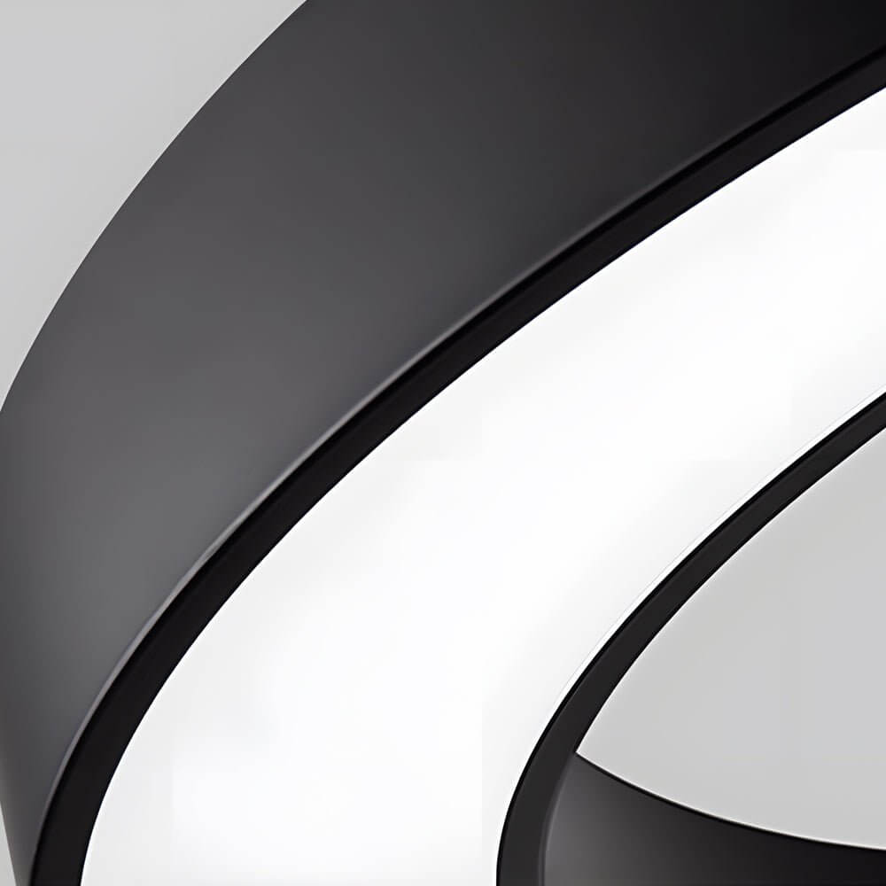 Close-up of diffused LED ring light illumination