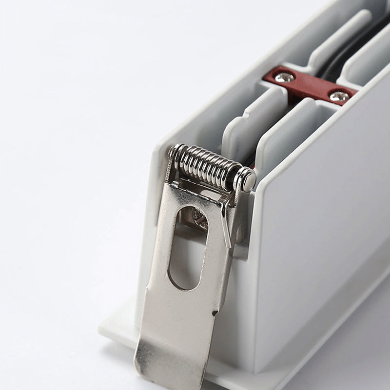 LED spotlights bulbs in a single unit, side view of the sleek design.