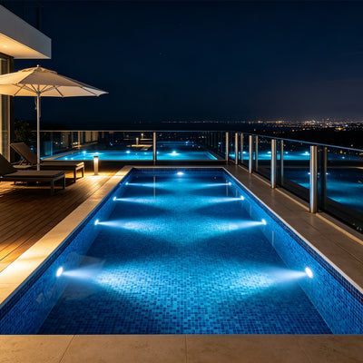 Swimming Pool Wall Lights Recessed Underwater Ground Light