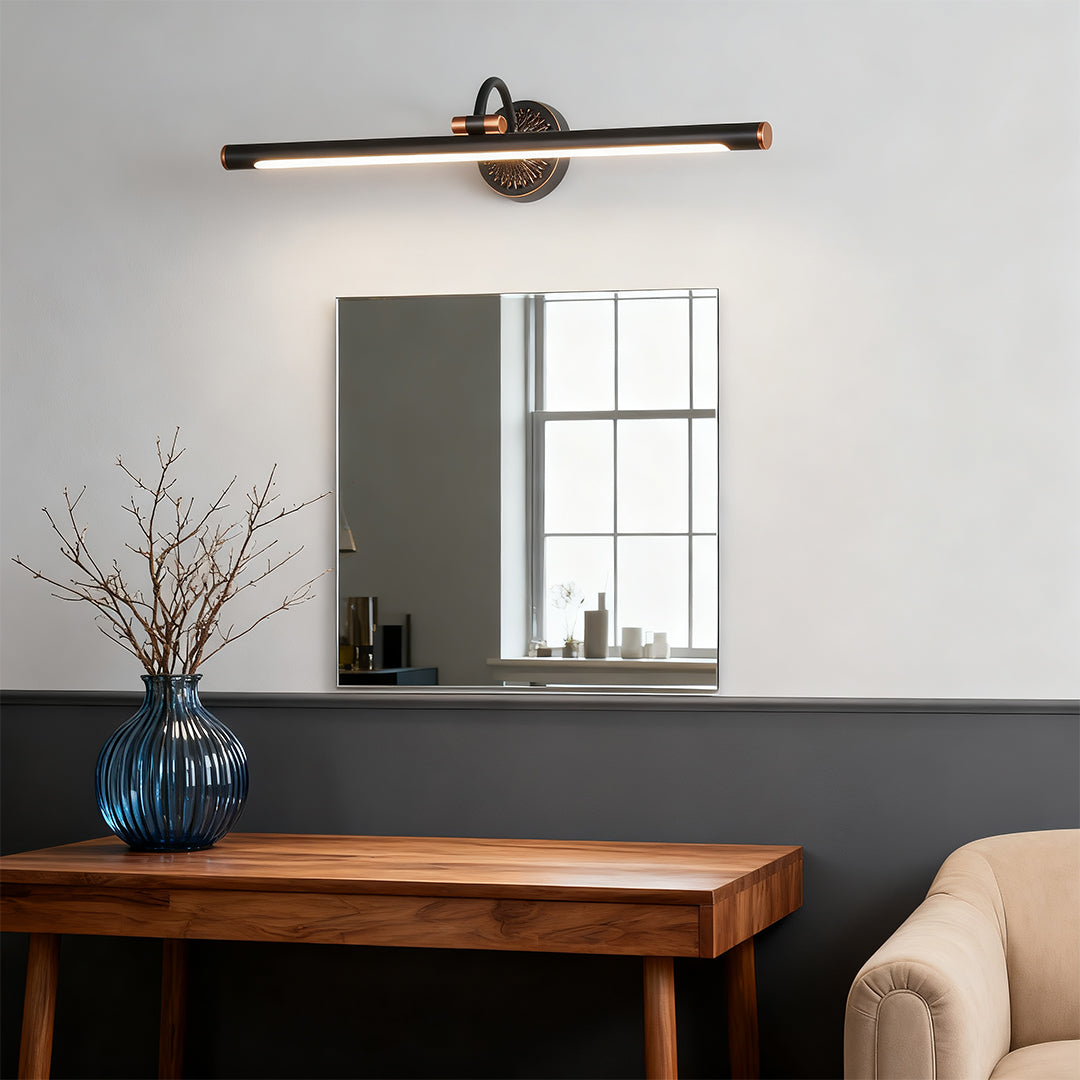 Upgrade your bathroom with LED vanity bathroom lights and American retro mirror cabinet light for a stylish, modern look and perfect illumination every day.