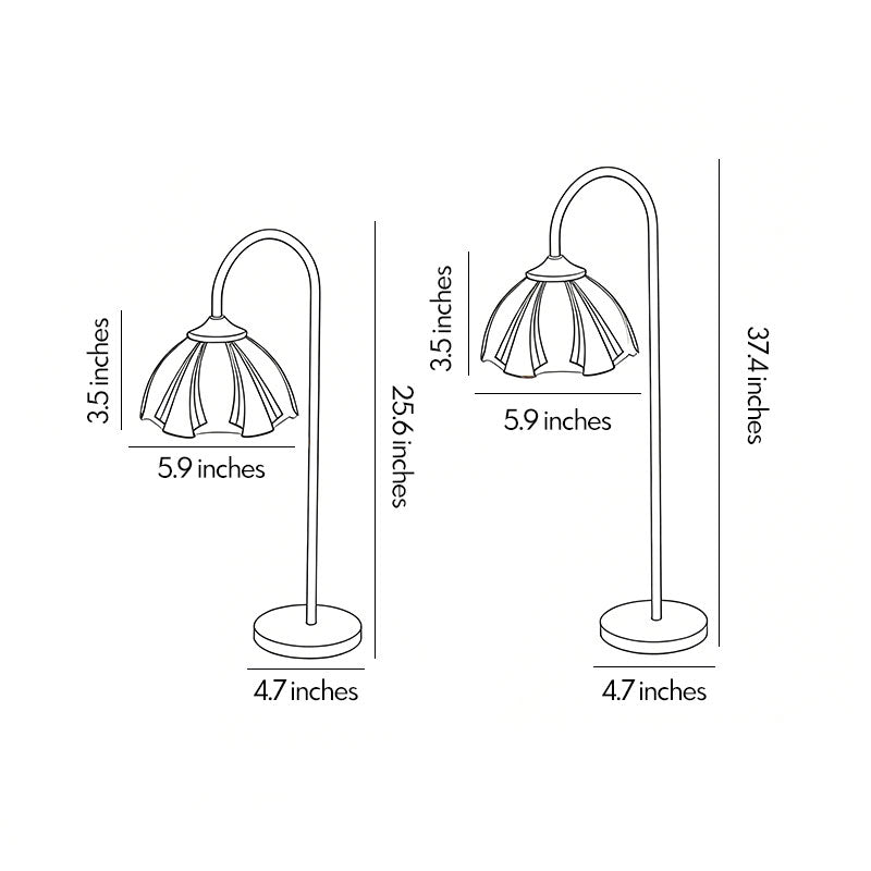 Vintage path lights for garden pathways