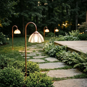 Vintage path lights for garden pathways