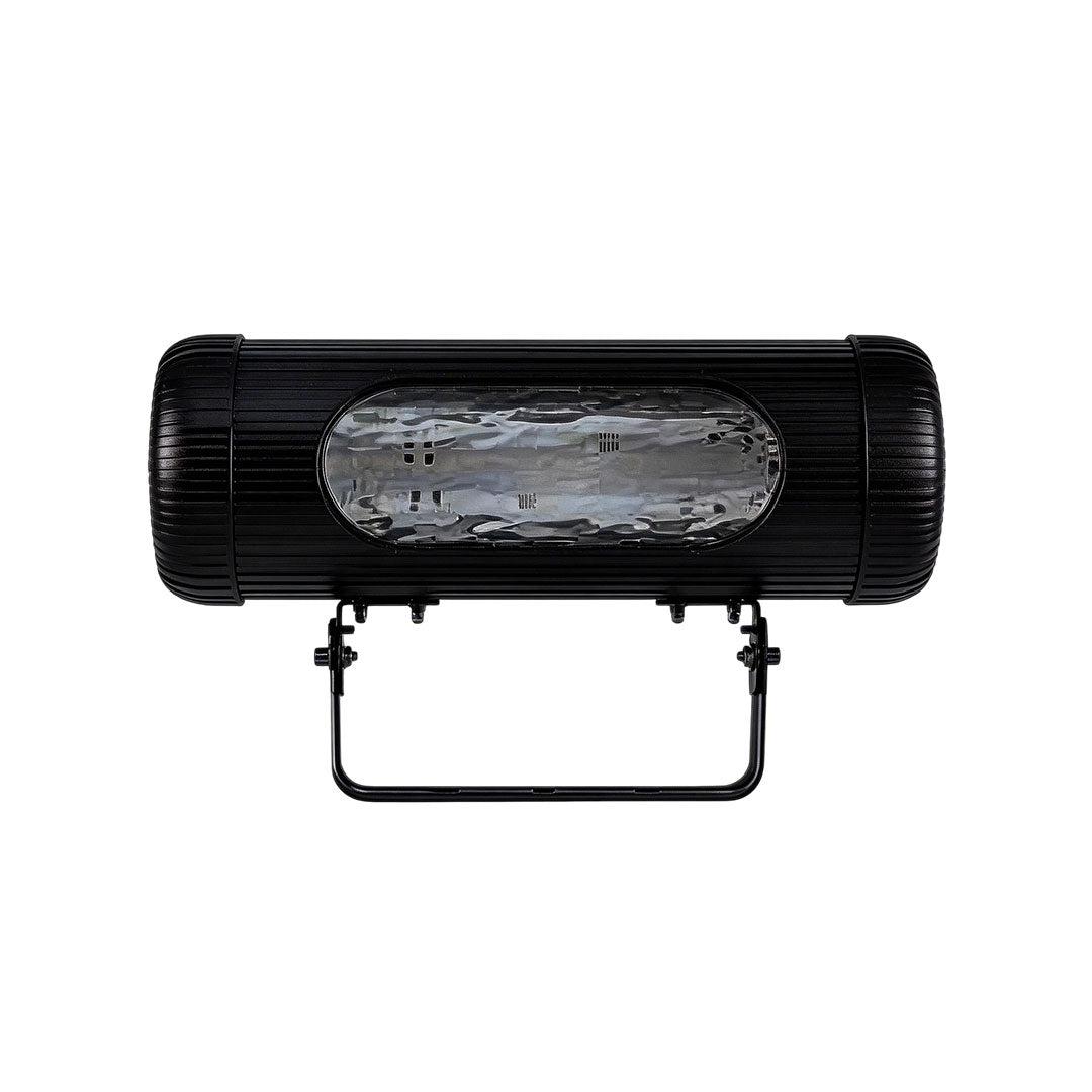 LED wall sconce outdoor outdoor spotlight LED isolated product with mounting bracket and ripple lens design.