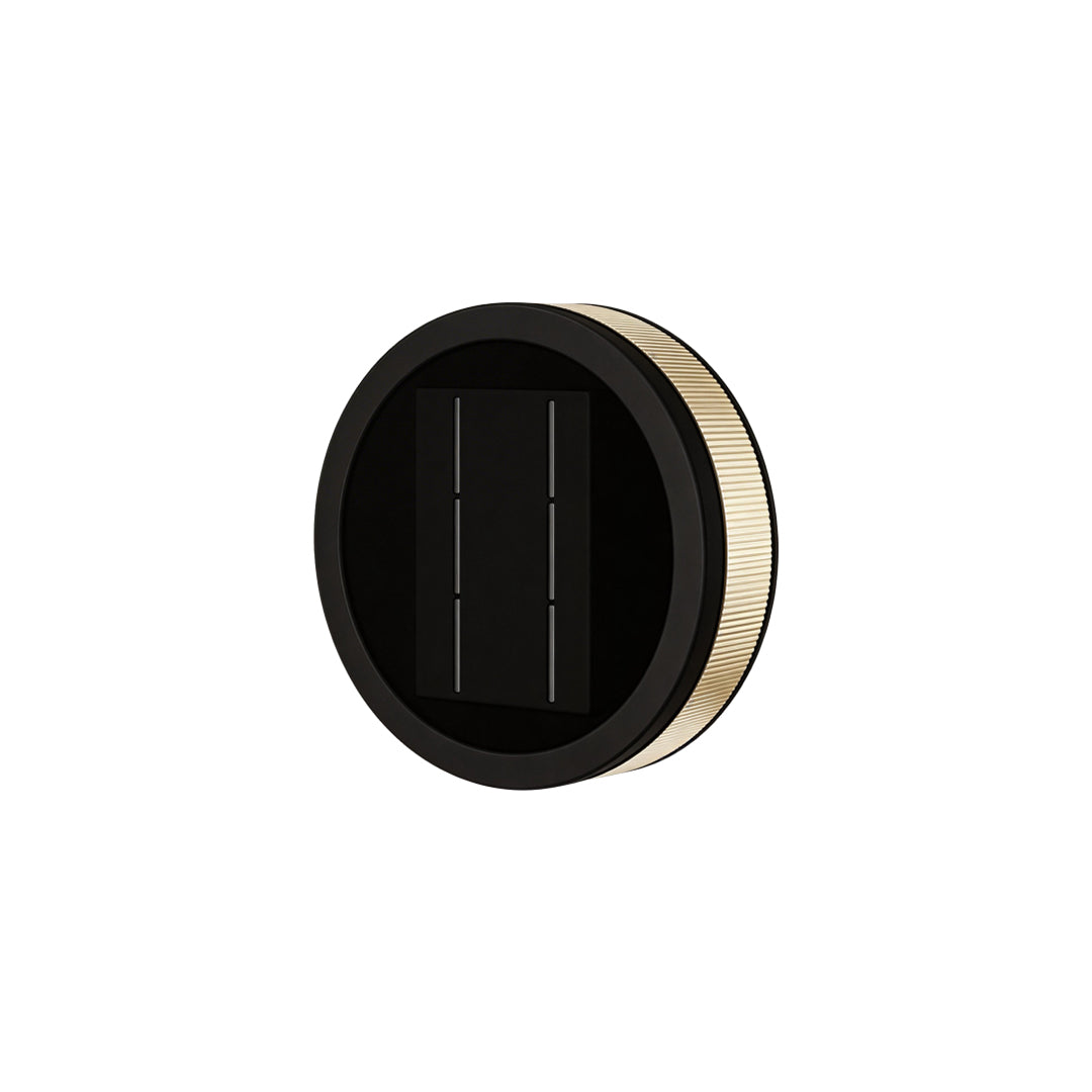 LED wall sconce outdoor rear view showing mounting structure and internal LED panel design.