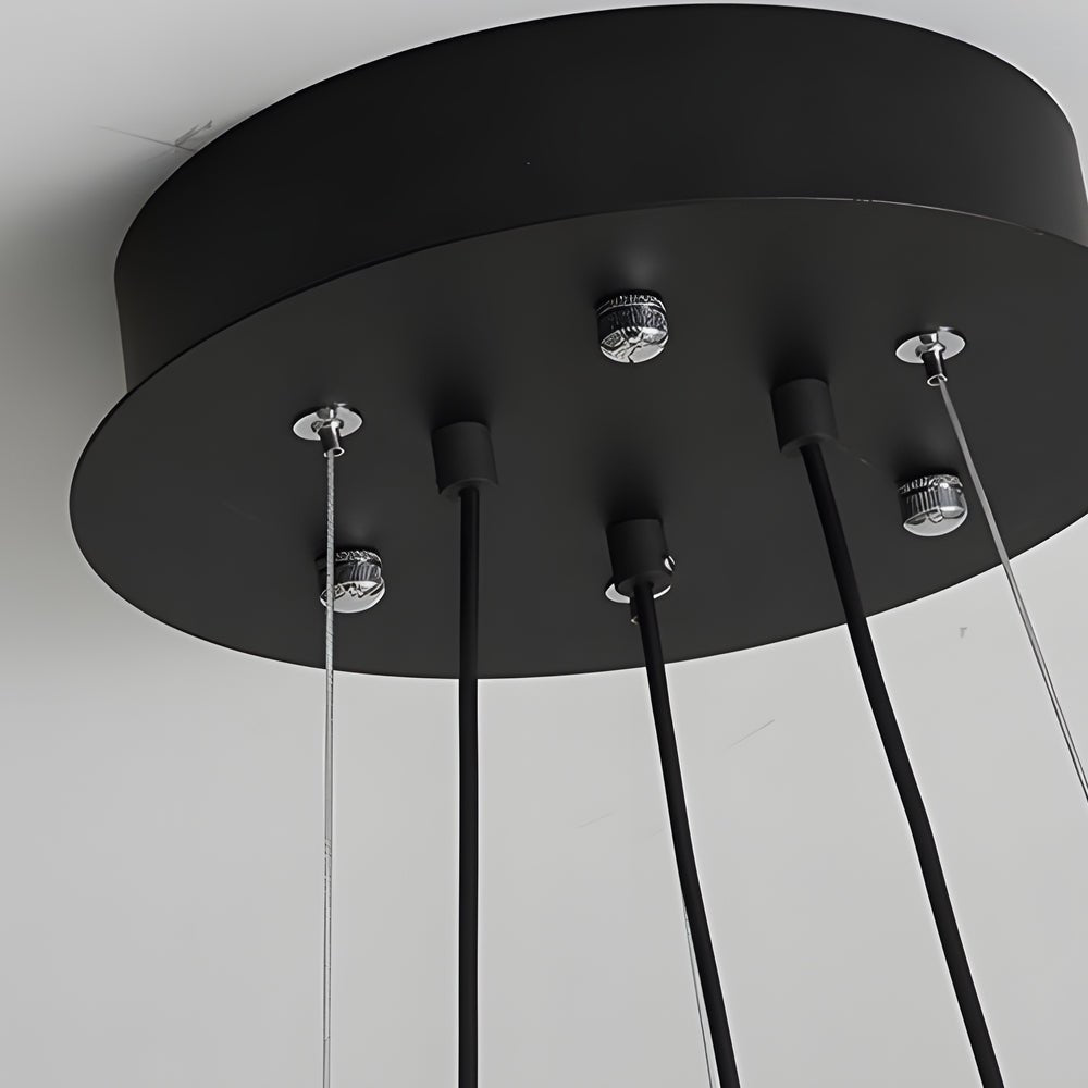 Light Guide Ring 1/2/3/4/9 - Light Chandelier