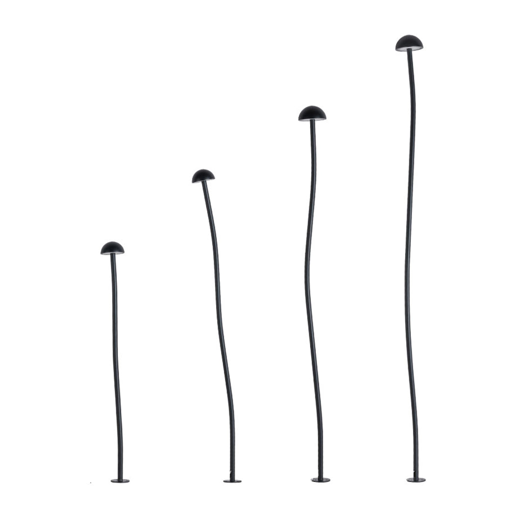 Add charm to your garden with these whimsical mushroom path stake lights, perfect for landscaping, pathways, and outdoor décor, providing soft and enchanting illumination.