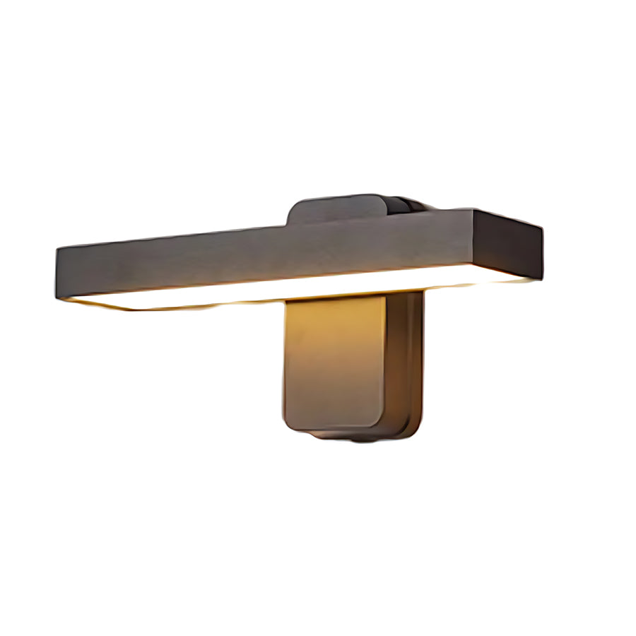 Linear wall light with bronze accent providing uniform illumination for modern interiors