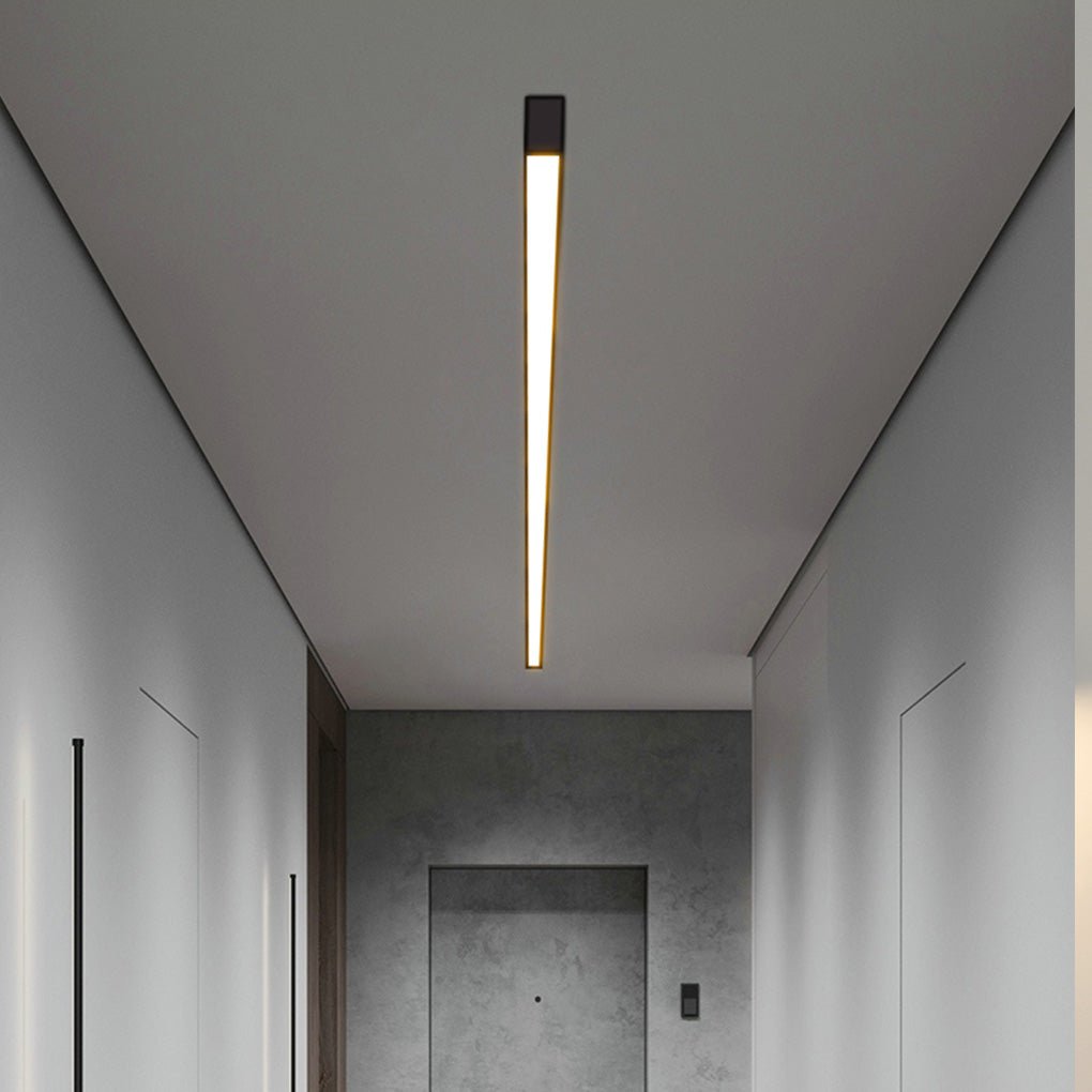 Linear ceiling light modern minimalist bar LED light delivers sleek illumination and contemporary style for modern interiors.