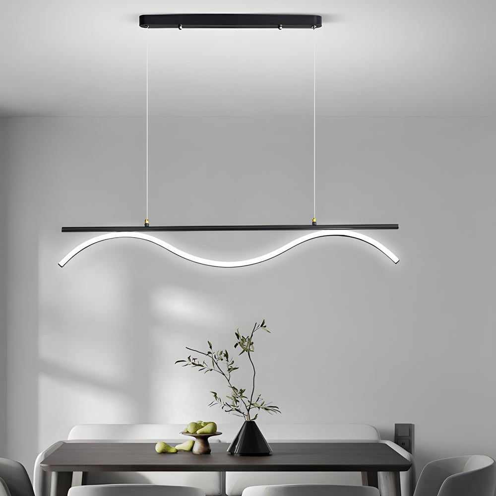 Linear Wave Design LED 1 - Light Island Light - 47'' L