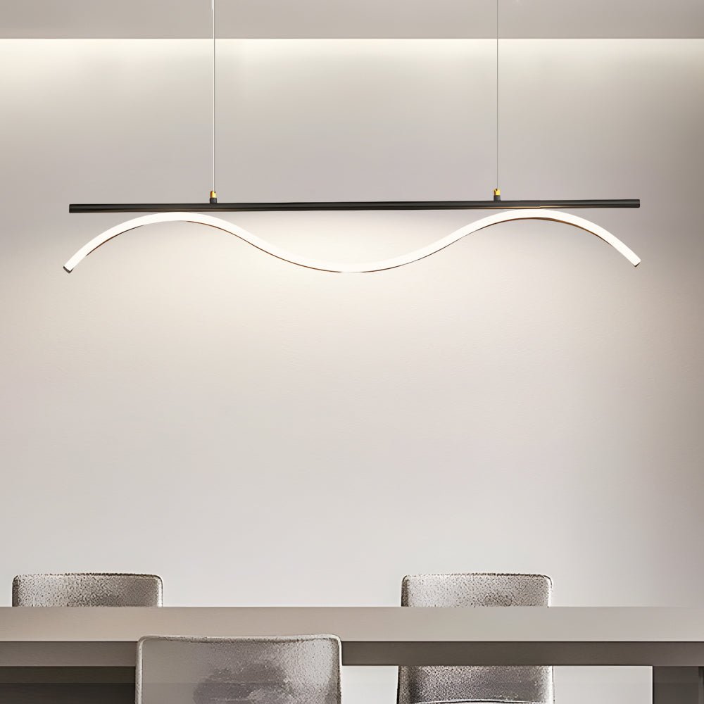 Linear Wave Design LED 1 - Light Island Light - 47'' L