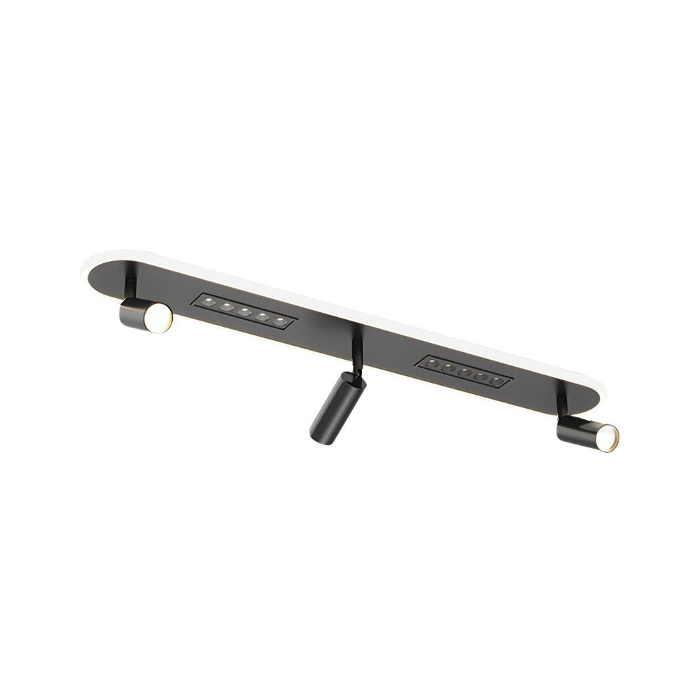 Long Aluminum 3 Step Dimming Modern Ceiling Lights Adjustable Spotlights