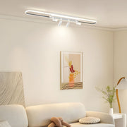 Long Ring Three Step Dimming Modern Surface Mounted Spotlights Ceiling Light