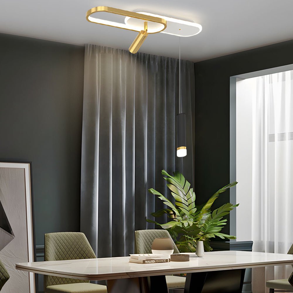 Long Strip 3 Step Dimming Modern Ceiling Lights Spotlights Hanging Lights