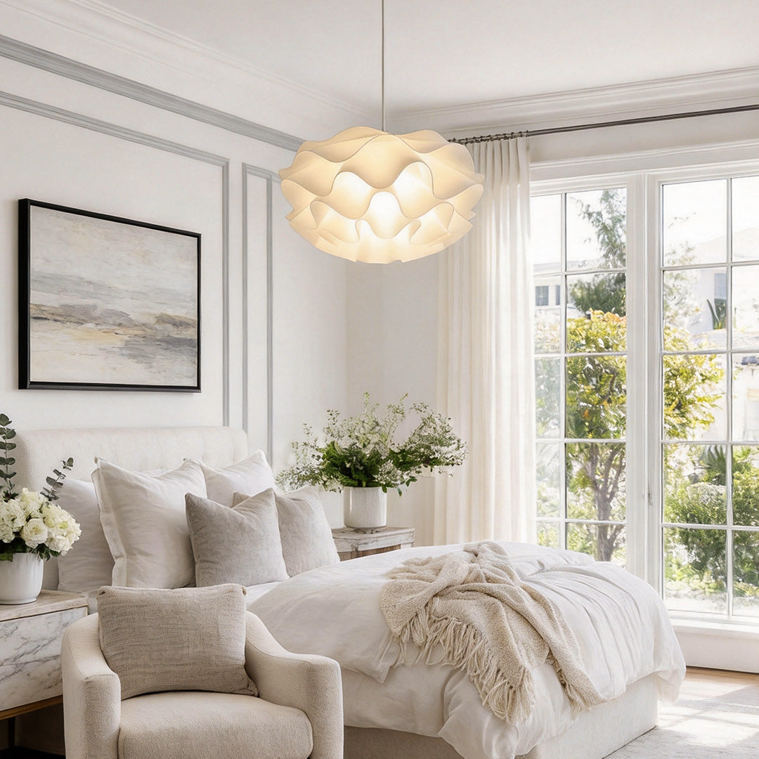 lotus-flower-pendant-light-modern-bedroom-soft-ambient-glow