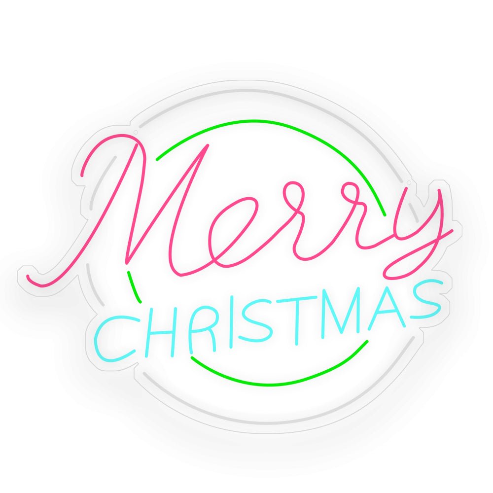 Luminous Letter Pattern Ins Christmas Acrylic LED Neon Sign Lights