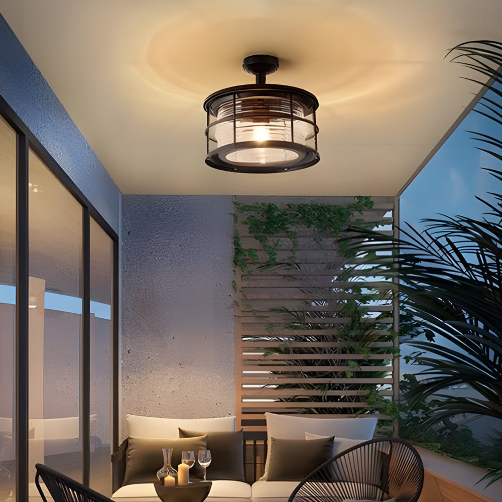 Modern Rustic Pendant Lighting: Iron Frame Hanging Lamp For Dining,  Teahouse, And Indoor Spaces Wrought Metal Ceiling Fixture From Muyang_li1,  $16.79 | DHgate.Com, image size:1000x1000