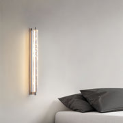 Luxurious crystal pendant light with detailed crystal surface and high-quality LED integration for dramatic interior accent