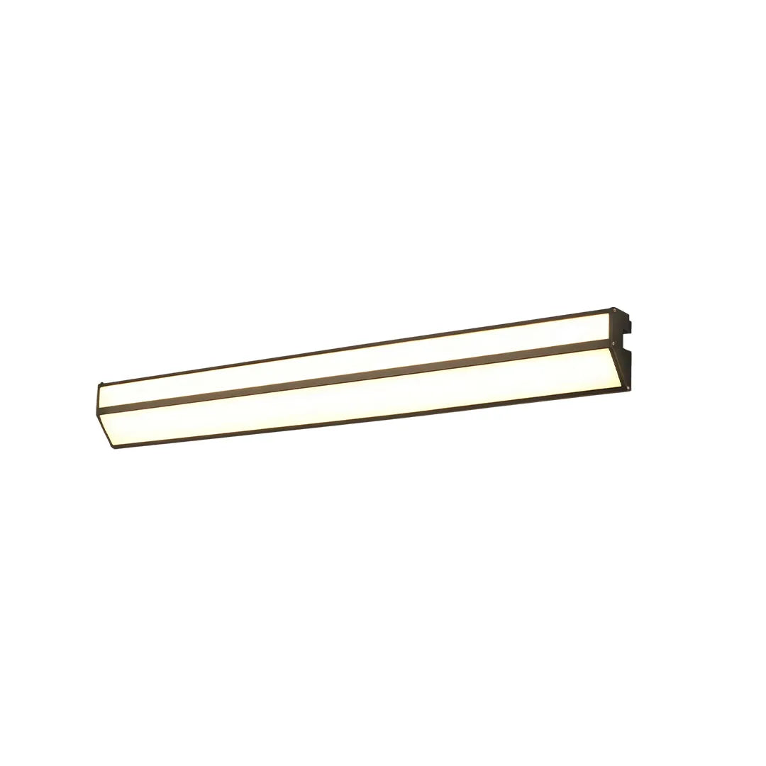 Medium LED linear wall sconce shown in a white background product view with a slim horizontal design.