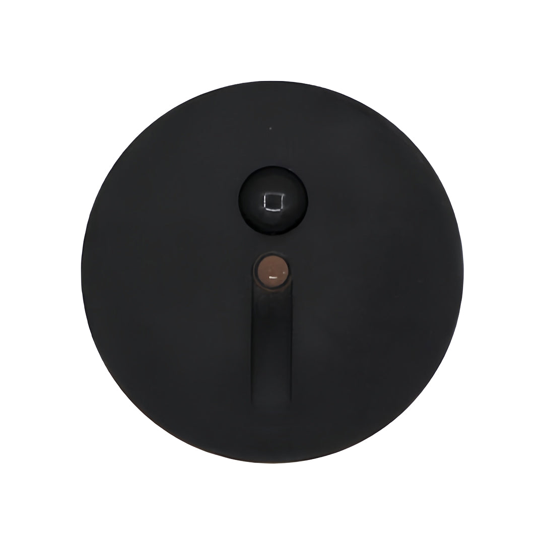 Minimalist black interior stair step lights with a clean, vertical light slot, demonstrating a discreet flush-mount design for contemporary baseboard or wall installation.